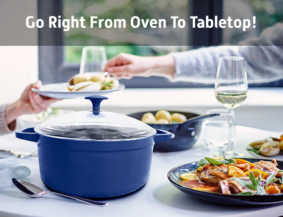 Go Right From Oven To Tabletop!